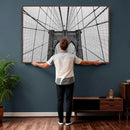 Large Brooklyn Bridge Wall Art Canvas Print