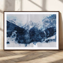 Abstract Blue Mountain Canvas Wall Art – Modern Triptych by MyGreatCanvas | Canvas Wall Art Prints | Photo Prints & Wall Decor