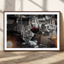 Red Wine and Glass Canvas Print by MyGreatCanvas | Canvas Wall Art Prints | Photo Prints & Wall Decor
