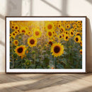 Sunflower Sunshine Wall Art Canvas Print by MyGreatCanvas | Canvas Wall Art Prints | Photo Prints & Wall Decor