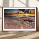 Sunset on Ocean Wall Art Canvas Print by MyGreatCanvas | Canvas Wall Art Prints | Photo Prints & Wall Decor
