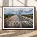 Recovery Road Wall Art Canvas Print