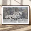 The White Horses Wall Art, Framed White Horses Wall Art