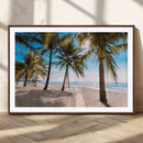 Palm Beach Tropical Island Wall Art Canvas Print by MyGreatCanvas | Canvas Wall Art Prints | Photo Prints & Wall Decor