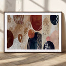 Boho Wall Art Canvas Print Set Mid-Century Prints Bohemian