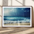 Majestic Ocean Wave Wall Art Canvas | 3 Panel Large Seascape by MyGreatCanvas | Canvas Wall Art Prints | Photo Prints & Wall Decor