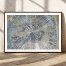 Radiant Abstract Wood Rings Canvas Art – Modern Triptych
