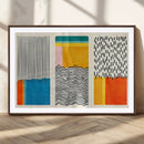 Canvas Print Wall Art Abstract Illustrs Art Boho, Framed