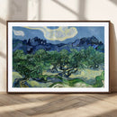 Olive Trees Van Gogh Wall Art Canvas Print