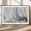 Yacht Sailboat Regatta Canvas Wall Art Canvas Print