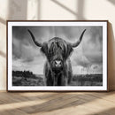 Scottish Cow Wall Art Canvas Print | Longhorn Wall Art | by MyGreatCanvas | Canvas Wall Art Prints | Photo Prints & Wall Decor