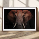 Wild Elephant Wall Art Canvas Print, Africa Savannah Wild by MyGreatCanvas | Canvas Wall Art Prints | Photo Prints & Wall Decor
