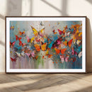 Abstract Butterfly Wall Art Canvas Print