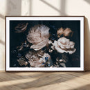 Pink Peonies Flowers Large Canvas Art Print
