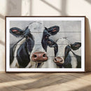 Vintage Baby and Mom Cattle Wall Art Canvas Print by MyGreatCanvas | Canvas Wall Art Prints | Photo Prints & Wall Decor