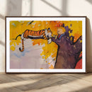 High-Quality Giclee Canvas Print – Framed Calvin Wall Art