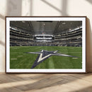 Dallas Cowboys Football Team Print - Arlington AT&T Stadium by MyGreatCanvas | Canvas Wall Art Prints | Photo Prints & Wall Decor