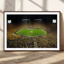 Stadium in Michigan Wall Art Canvas Print, Framed American