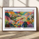 Framed Yayoi Kusama 1986 Wall Art Print – Japanese Wall Art