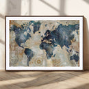 World Map Canvas Print – Framed Wall Art for Couples, by MyGreatCanvas | Canvas Wall Art Prints | Photo Prints & Wall Decor