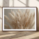 Pampas Grass Canvas Wall Art - Elegant Neutral Decor for
