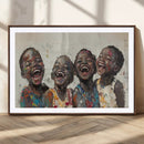 Shai Yossef Print - Joyful Childhood Canvas Wall Art - by MyGreatCanvas | Canvas Wall Art Prints | Photo Prints & Wall Decor