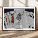 Poker Wall Art - Playing Cards Canvas Wall Art Print - Ace by MyGreatCanvas | Canvas Wall Art Prints | Photo Prints & Wall Decor