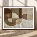 Wabi Sabi Geometric Wall Art | Abstract Modern Minimalist