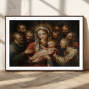 Religious Canvas Wall Art Print - Madonna and Child with by MyGreatCanvas | Canvas Wall Art Prints | Photo Prints & Wall Decor