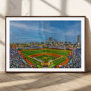 Wrigley Field Chicago Cubs Panoramic Canvas Print –