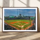 Wrigley Field Chicago Cubs Panoramic Canvas Print –