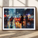 African American Jazz Canvas Wall Art Print – Abstract Music