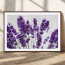 Lavender Flower Wall Art Canvas Print by MyGreatCanvas | Canvas Wall Art Prints | Photo Prints & Wall Decor