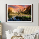 Yosemite Valley Wall Art Canvas Print – El Capitan Sunset