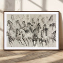Abstract Horse Wall Art Canvas Print – Framed Horse Sketch by MyGreatCanvas | Canvas Wall Art Prints | Photo Prints & Wall Decor