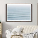 Ocean Waves Wall Art Canvas Print – Framed Solo Surfer Wave