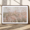 Pastel Grasses Wall Art Canvas Print – Framed Soft Meadow