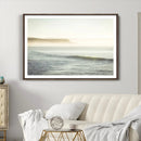 Coastal Cliffs Wall Art Canvas Print – Misty Ocean Seascape