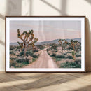 Joshua Tree Wall Art Canvas Print – Framed Desert Road Scene by MyGreatCanvas | Canvas Wall Art Prints | Photo Prints & Wall Decor