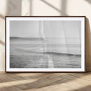 Black White Seascape Wall Art Canvas Print – Framed Ocean by MyGreatCanvas | Canvas Wall Art Prints | Photo Prints & Wall Decor