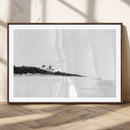 Black White Beach Wall Art Canvas Print – Framed Palm Trees by MyGreatCanvas | Canvas Wall Art Prints | Photo Prints & Wall Decor