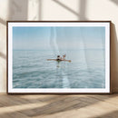 Swimming Relaxation Wall Art Canvas Print – Framed Peaceful by MyGreatCanvas | Canvas Wall Art Prints | Photo Prints & Wall Decor