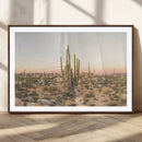 Desert Cactus Wall Art Canvas Print – Framed Desert Art by MyGreatCanvas | Canvas Wall Art Prints | Photo Prints & Wall Decor