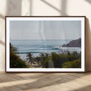 Tropical Beach Scene Wall Art Canvas Print – Framed Coastal by MyGreatCanvas | Canvas Wall Art Prints | Photo Prints & Wall Decor
