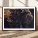 Bison Wall Art Canvas Print – Framed Western Decor Art by MyGreatCanvas | Canvas Wall Art Prints | Photo Prints & Wall Decor