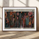 Modern Japanese Wall Art Canvas Print – Framed Abstract
