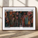 Modern Japanese Wall Art Canvas Print – Framed Abstract