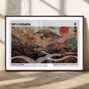 Mount Fuji Wall Art Canvas Print – Framed Abstract Mount