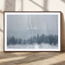 Winter Forest Wall Art Canvas Print – Framed Snowy Landscape by MyGreatCanvas | Canvas Wall Art Prints | Photo Prints & Wall Decor