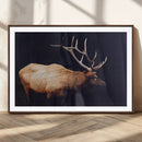 Bull Elk Decor Wall Art Canvas Print – Framed Elk by MyGreatCanvas | Canvas Wall Art Prints | Photo Prints & Wall Decor